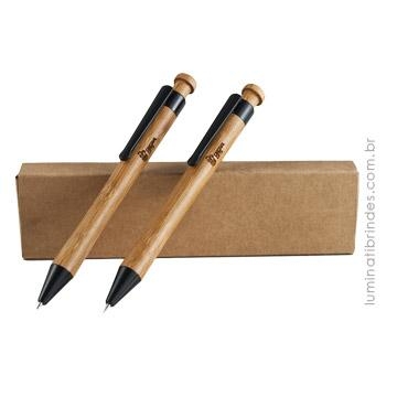 BAMBOO NATURAL NEW Caneta e lapiseira