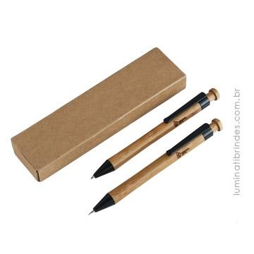 BAMBOO NATURAL NEW Caneta e lapiseira