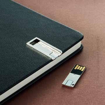 Caderno com Pendrive Stanford