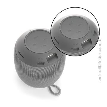 Caixa de som Boom + Bluetooth