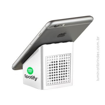 Caixa de som Ventox Bluetooth com suporte celular