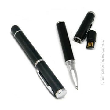Caneta Swiss Roller com pendrive de 8GB