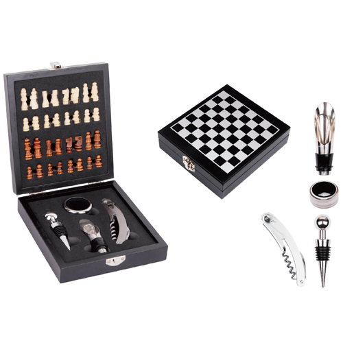 Kit vinho CHESS