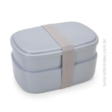 Marmita para almoço com 2 compartimentos