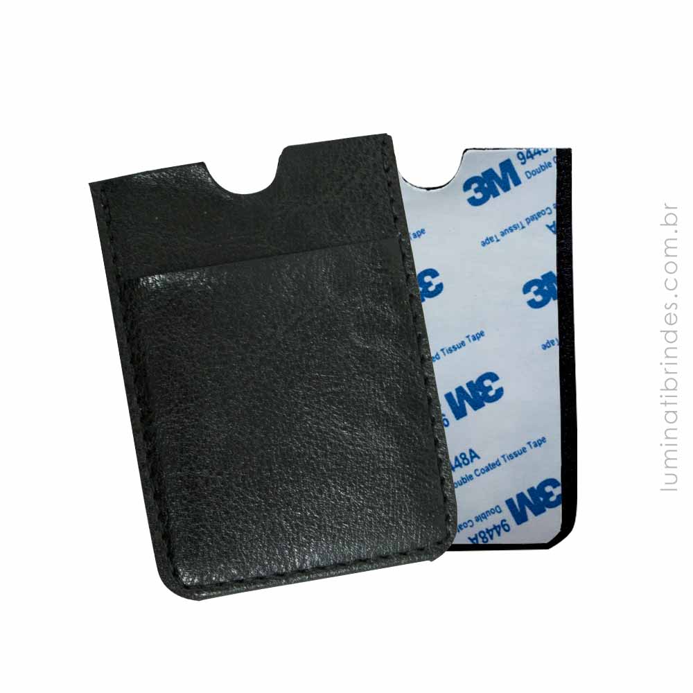 Porta Cartão para Celular Leather
