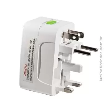 Adaptador TRAVEL WHITE