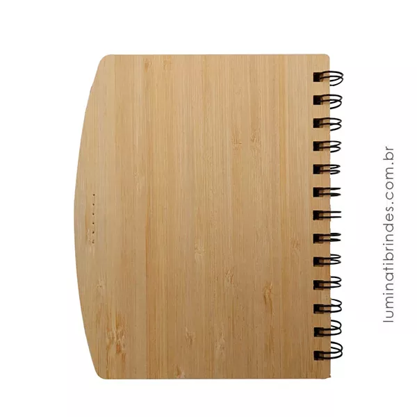 Caderno Spiral Leaf com Caneta