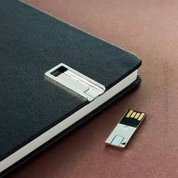 Caderno com Pendrive Stanford 