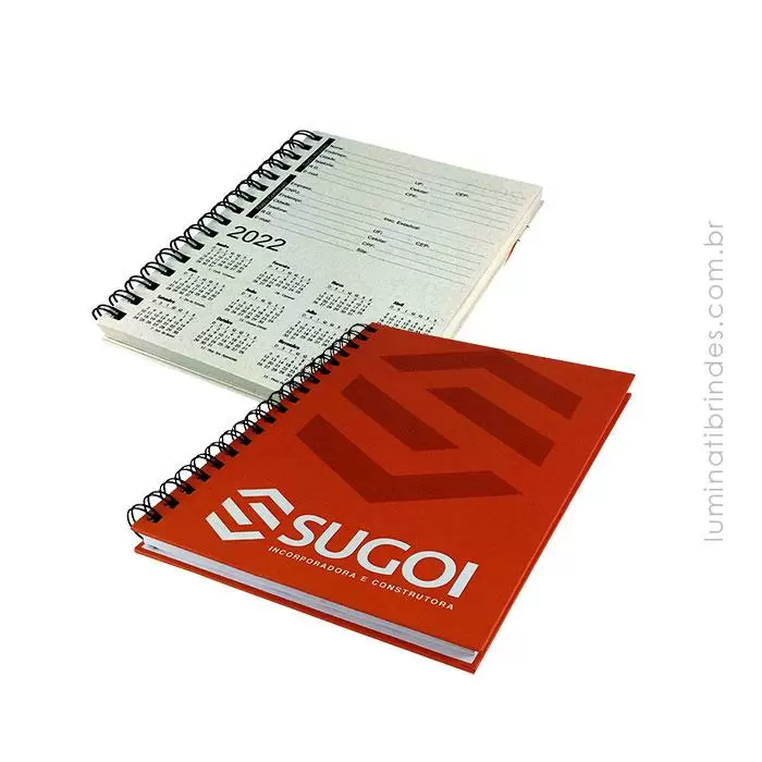 Caderno Wirebound Premium
