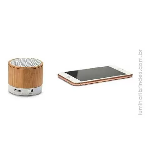 Caixa de Som Bamboo Bluetooth