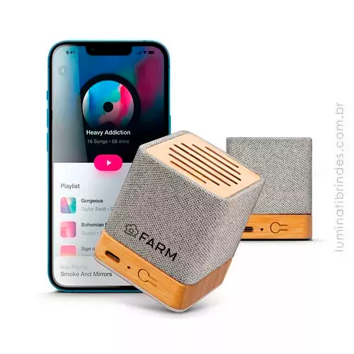 Caixa Ecológica Cube Wireless