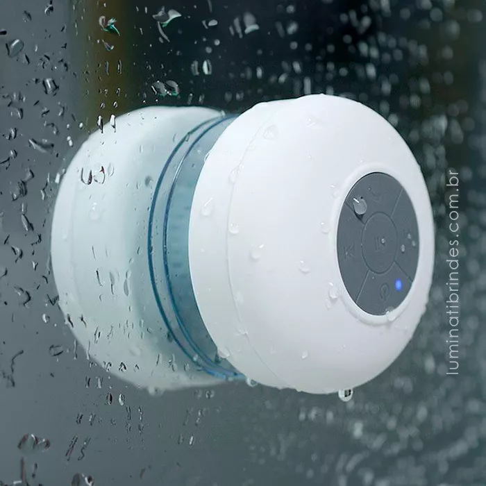 Caixa de som para chuveiro Acqua - Bluetooth
