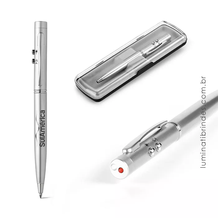 Caneta LASER PEN Metálica