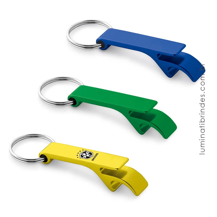 Chaveiro Lotti Alumínio - Brinde Corporativo S012395