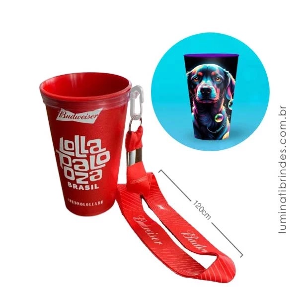 Copo e Taça Térmica Cocktail 2 em 1
