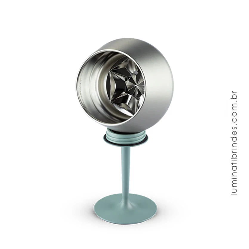 Copo e Taça Térmica Cocktail 2 em 1