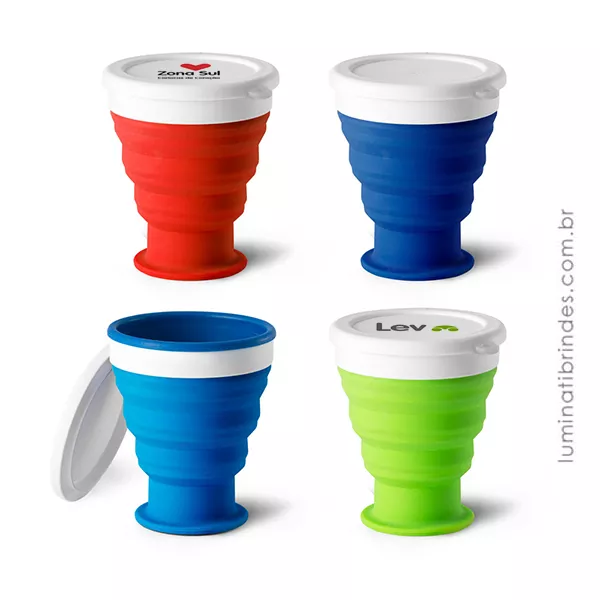 Copo Silicone Retrátil Eco