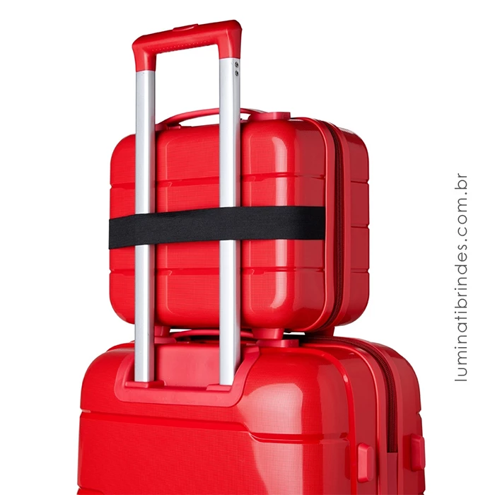 Necessaire com Alça Carmim