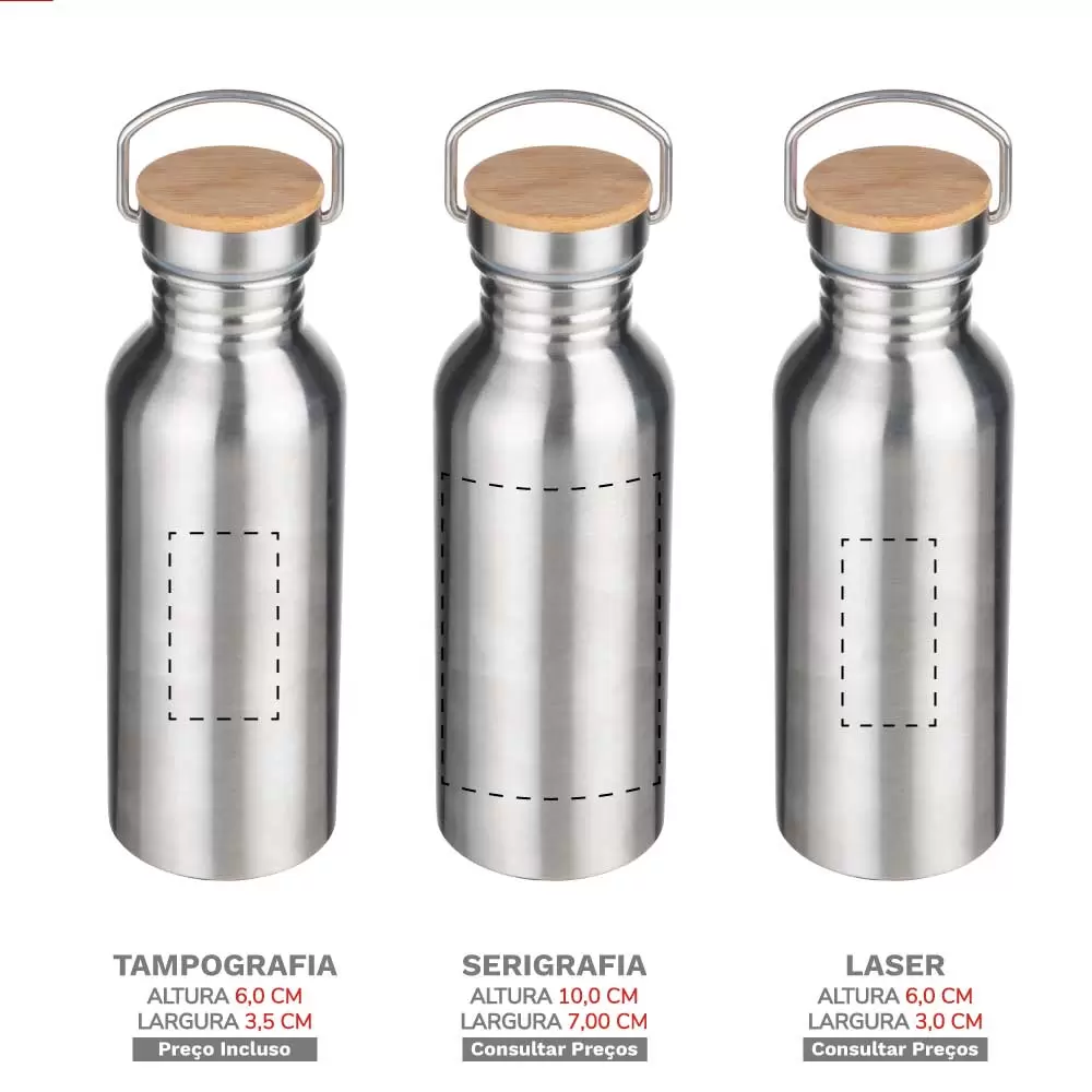 Garrafa Kanteen Wood 
