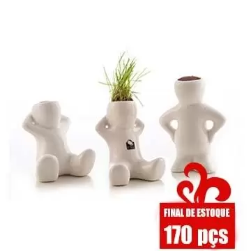 Grass Man - Boneco de porcelana 