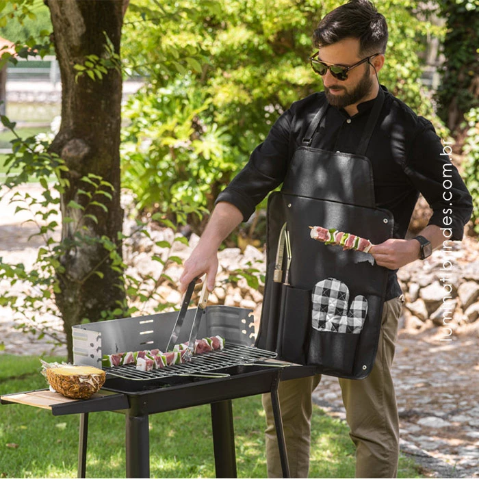 Kit Churrasco Champ Master