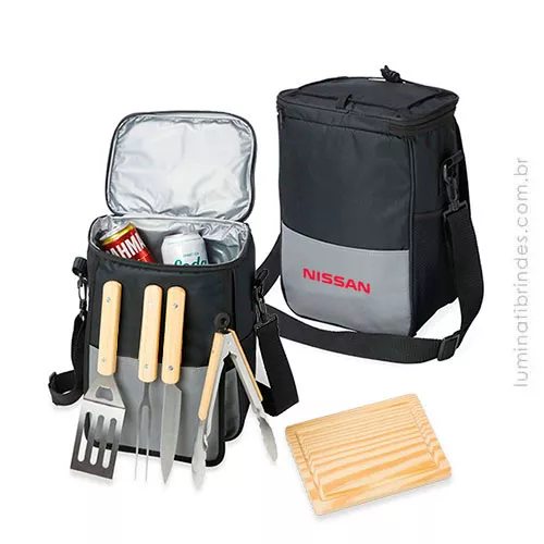 Kit Churrasco e Bolsa Térmica Grill