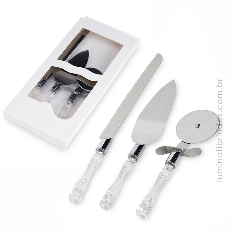 Kit Cristal Clear Chef 3P - Brinde Corporativo S125525