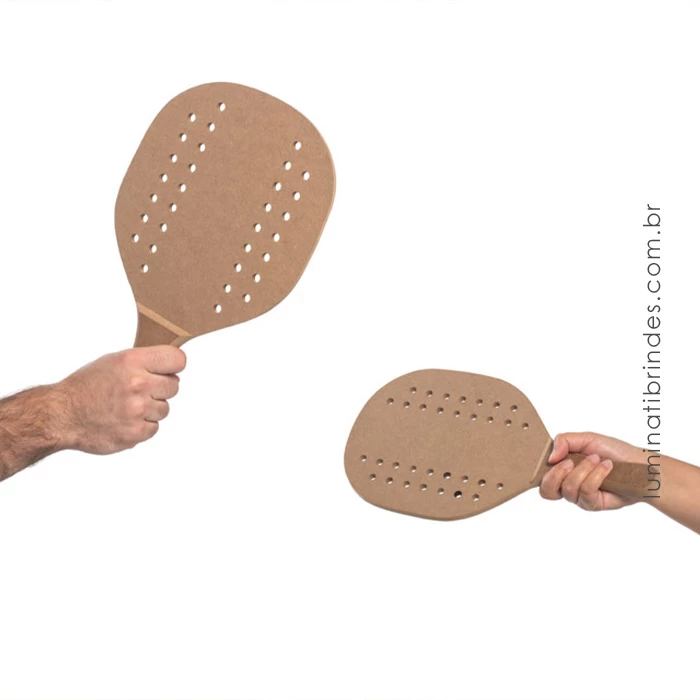 Kit de Raquetes Sollet em MDF