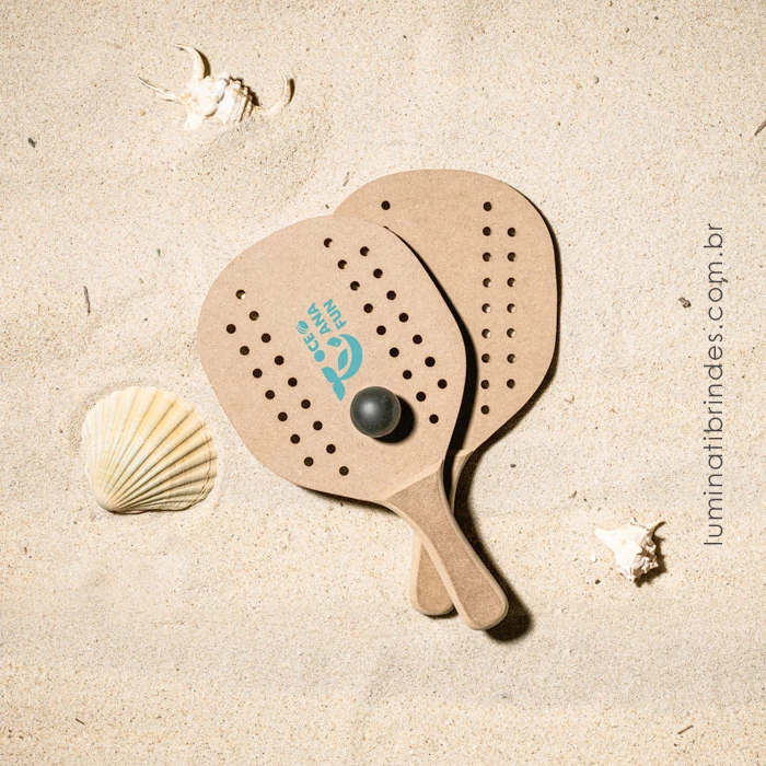 Kit de Raquetes Sollet em MDF