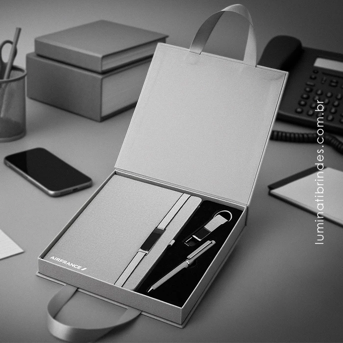 Kit Executivo Elements com Estojo Integrado