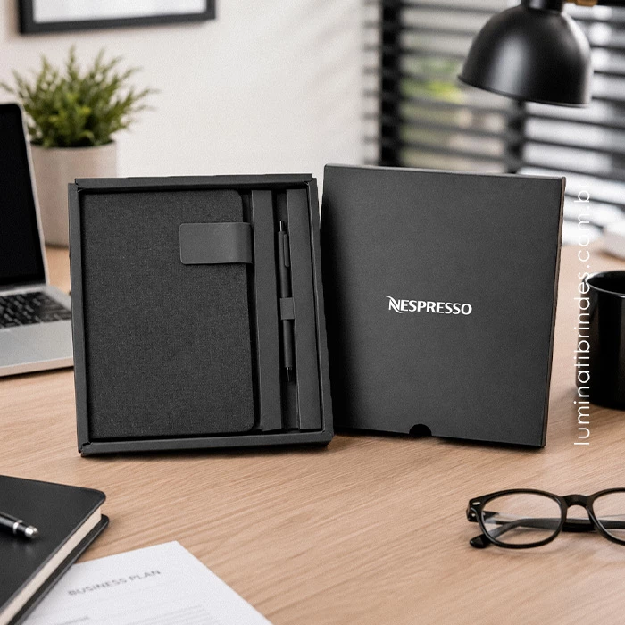 Idea RPET - Conjunto com Caderno e Caneta
