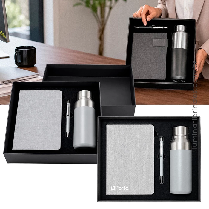 Kit Executivo Onyx Premium - Brinde Corporativo S202648