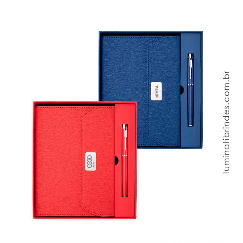 Kit Caderno e Caneta Prohold