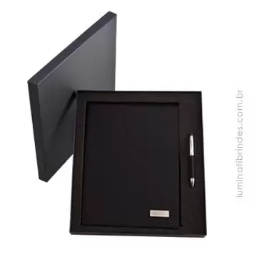 Kit pasta e caneta CEO