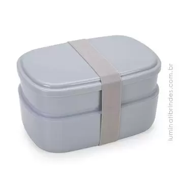 Marmita para almoço com 2 compartimentos 