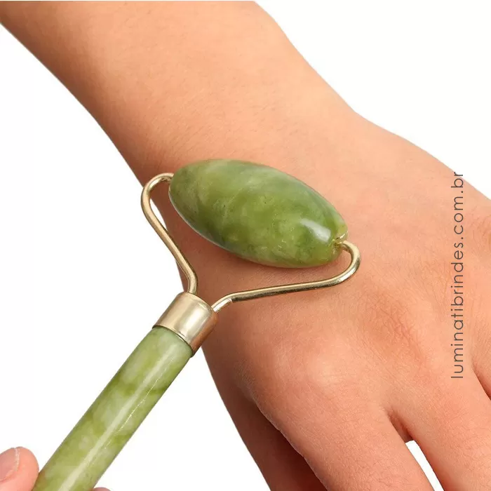 Massageador Facial Jade Roller