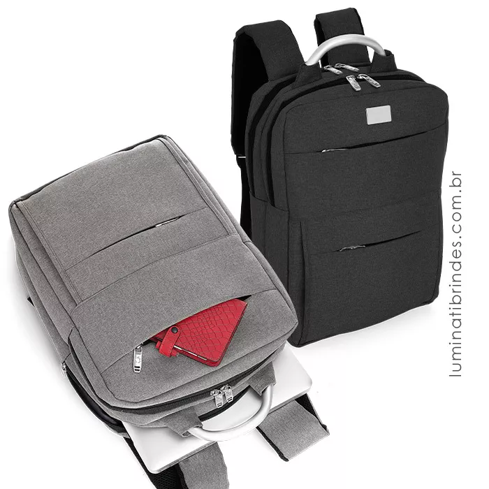 Mochila Aluminum com porta USB