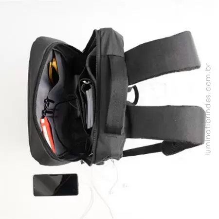 Nova Mochila Tech Black