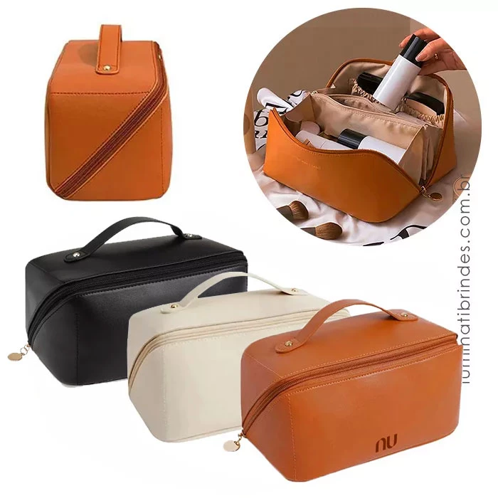 Necessaire Leather Carrie Feminina