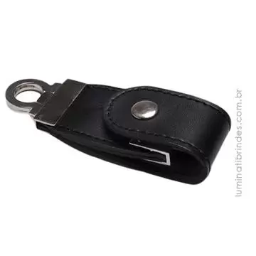 Pen Drive Brinde Couro 4GB