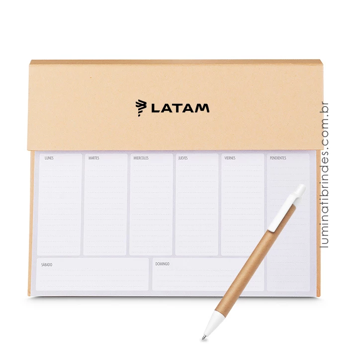Planner Week Kraft