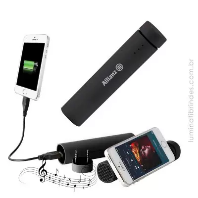 Caixa de som + Powerbank - PowerJam