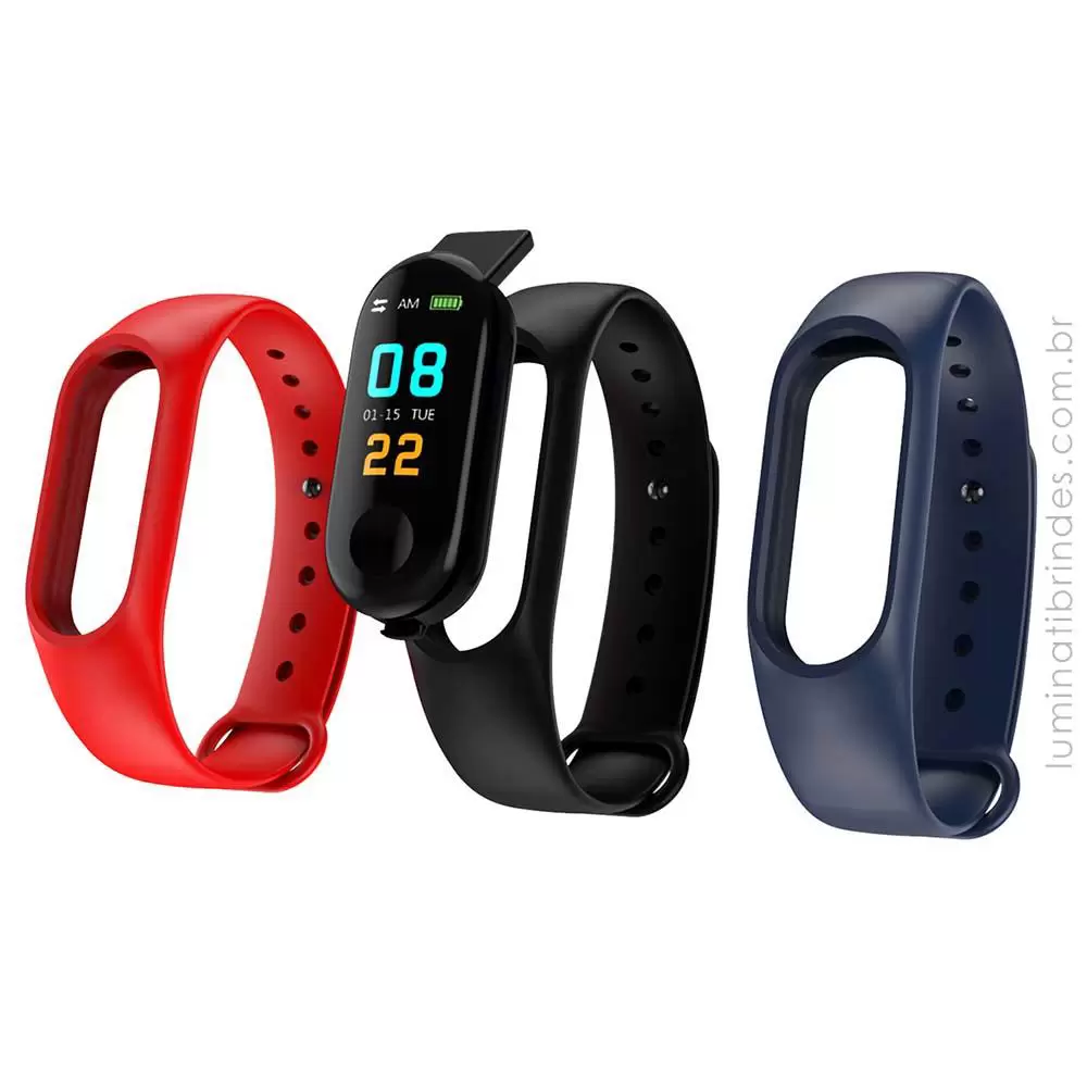 Smartwatch Black Fit para Brinde