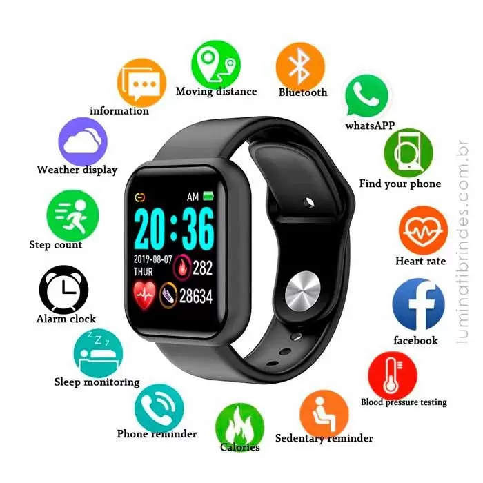 Smartwatch Fit Bluetooth